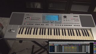 Video thumbnail for Bars & Pipes Professional 2.5b on Amiga 1200 with Korg PA 50 Professional Arranger Synth and TS MIDI by hirudov