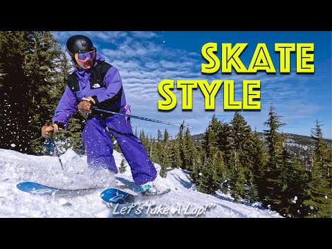 Skate-Style vom Mount Bachelor mit Miles Kemph