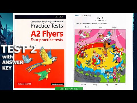 Flyers OXFORD Four Practice Tests - Listening Test 2 | Lớp Học Thầy Mol