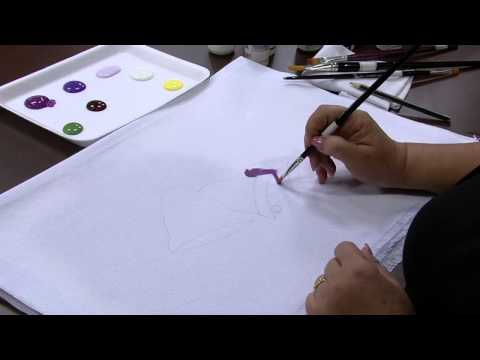 Mulher.com 06/11/2014 - Pintura Texturizada Sinos Natal por Julia Passerani - Parte 1