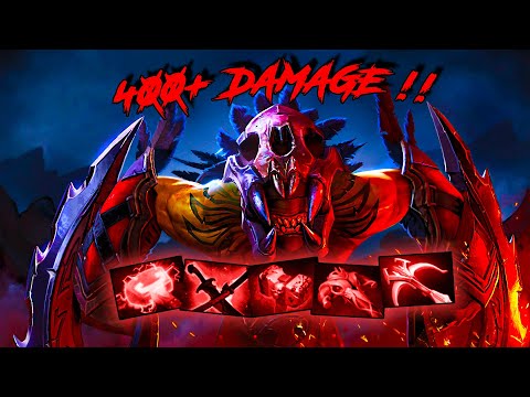 Bloodseeker SAFELANE HARD CARRY 17 KILLS !! OVER  400+ DAMAGE !! | Dota 2 College | Watch & Learn