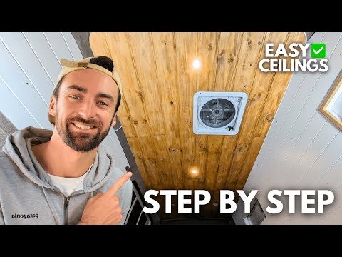 How To Install A Timber Ceiling | Van Conversion