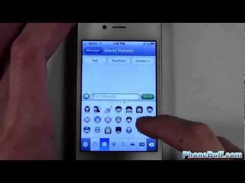 How To Enable Emoji Keyboard On The iPhone or iPad