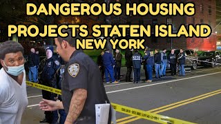 Inside New York’s Most Dangerous Housing Projects (Staten Island) | Crime, Decay & Neglect