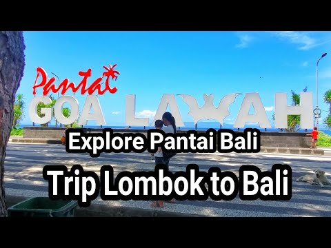 Lombok ke Bali naik Kapal Ferry singgah ke Pantai Goa Lawah Keren Banget !!