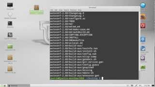 how to extract a tar.bz2 file in Linux Mint 13