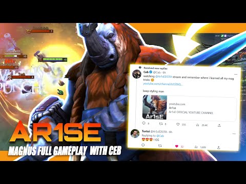 Ar1se - Magnus Gameplay w/ Ceeeeeb!!