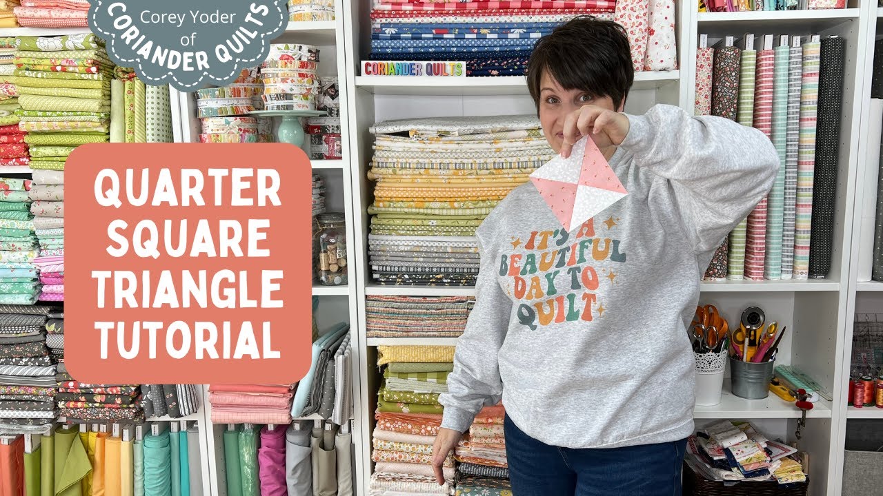 Quarter Square Triangle Tutorial