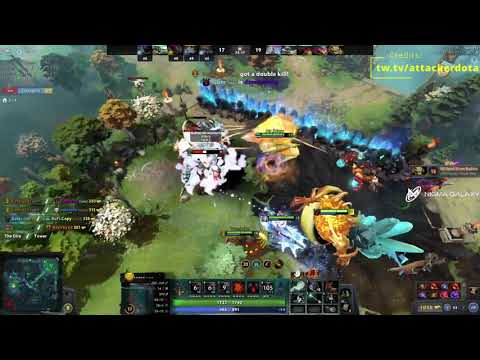 How 9K MMR players teamfight: Perfect position & great vision (ft. Attacker/fn)