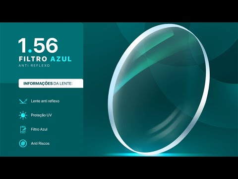 LENTE FILTRO AZUL 1.56 - LENTE EXPRESS