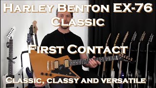 Video thumbnail for Harley Benton EX 76 classic first contact. by ToroK