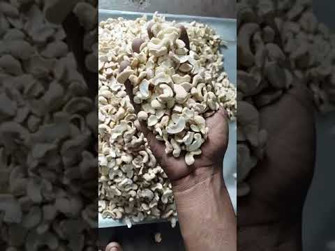 Broken lwp split cashew nuts imported, 10 kg tin