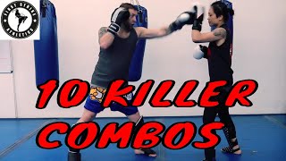 10 Killer Kickboxing Combos