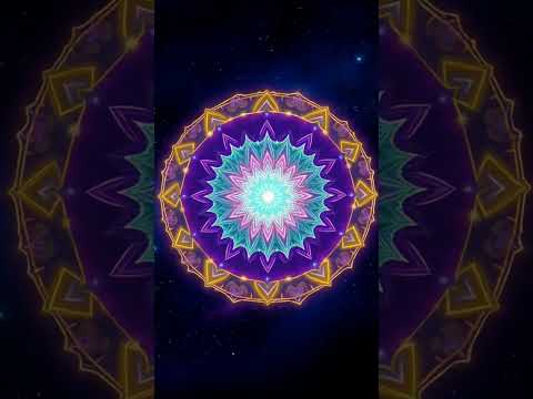 Cosmic Mandala Meditation ✨ 432Hz Healing Vibration #shorts