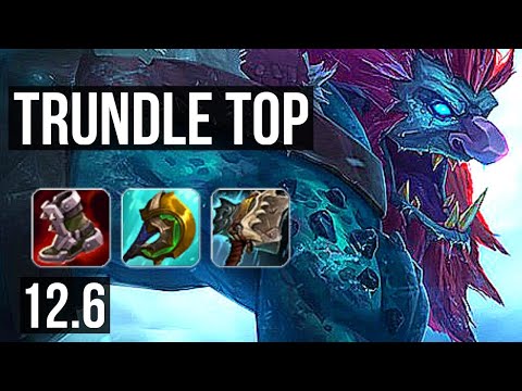 TRUNDLE vs URGOT (TOP) | 7 solo kills, 66% winrate, 11/3/7, Dominating | EUW Master | 12.6