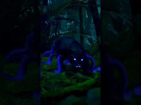 Octo-Panther - Bioluminescent Creature CGI (Moody 4K Short Film)