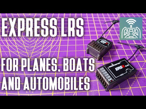 RadioMaster ER5A and ER5C PWM 2.4GHz ELRS receivers for planes, boats and automobiles