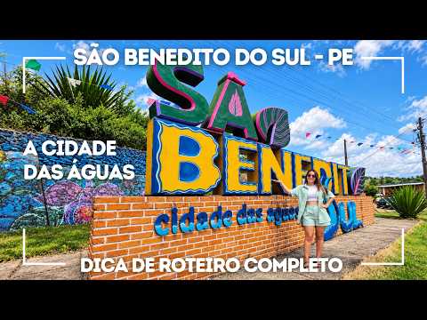 SÃO BENEDITO DO SUL - PE - A cidades das águas e das cachoeiras, roteiro completo.
