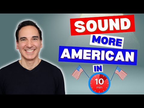 How to Fake an American Accent FAST 🇺🇸 :  American Accent Training Practice