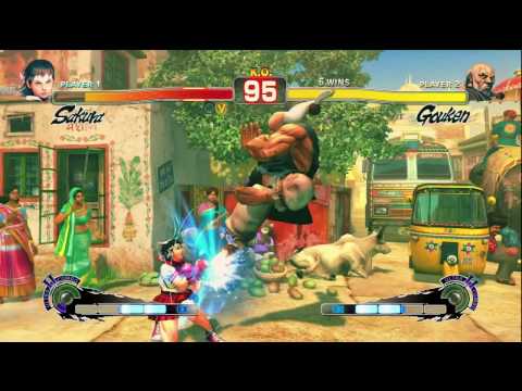 Dieminion (Sakura) vs Agent Hoy (Gouken) - Super SF4 preview London