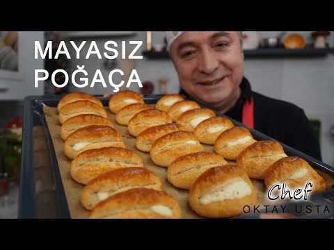 MAYASIZ POĞAÇA ❗️Nasıl Yapılır? | Chef Oktay Usta