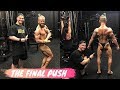 THE FINAL PUSH. MY BEST PHYSIQUE | 3 DAYS OUT