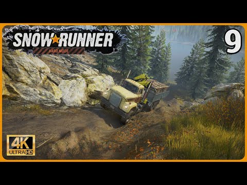 Mission Complete: 'Threatening Accident' - That Was A Risky One | SnowRunner Hard Mode #9 [PS5 4K]