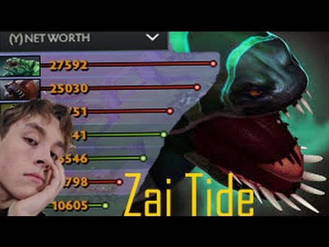Zai Tidehunter gameplay. HIGHEST NETWORTH FROM OFFLANE