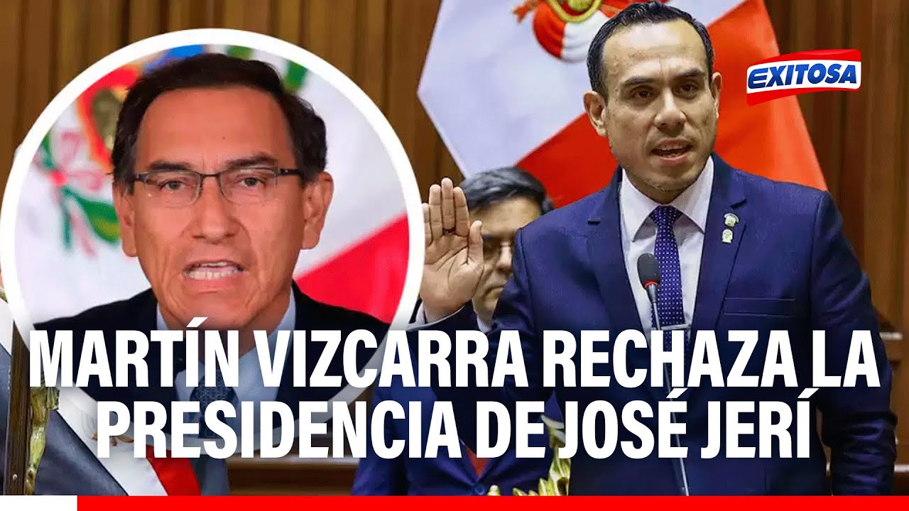 🔴🔵 Martín Vizcarra rechaza la presidencia de José Jerí tras vacancia a Boluarte: "No nos representa"