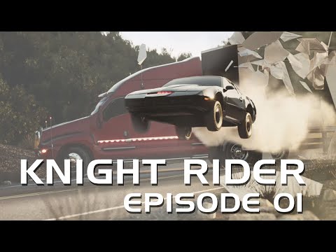 Kitt vs Karr Episode 01 - Knight Rider 3d Animation Series