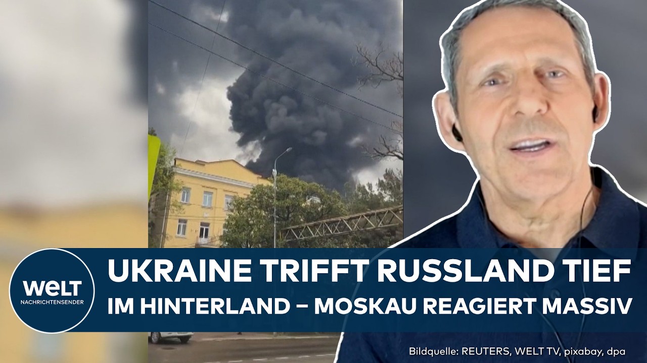 UKRAINE-KRIEG: Schock für Putin! Ukrainer erschüttern Russen immer tiefer im Kernland