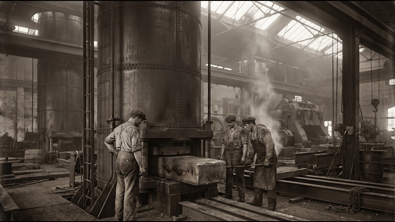 The 10,000-Ton Armor Press: Forging Battleship Steel That Killed 80 Workers at Bethlehem Steel
