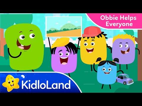 Obbie Helps Everyone - Fun Cartoon for Kids - Good Habits