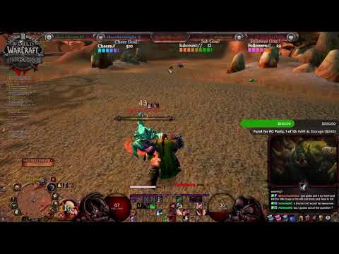 Lv. 26 Warrior Zug vs Silithid Harvester + guards (been hunting it down for 4 days, had to get it at