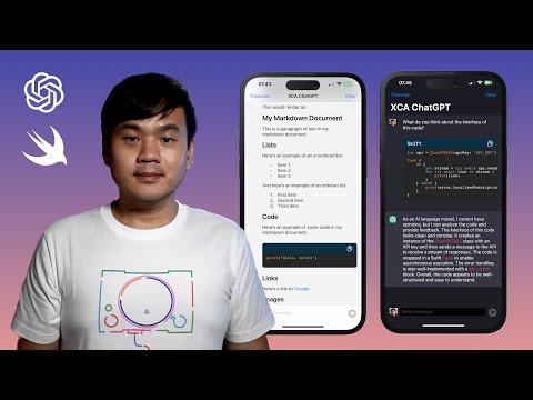 Add Markdown & Code Syntax Highlighting to ChatGPT iOS SwiftUI App thumbnail