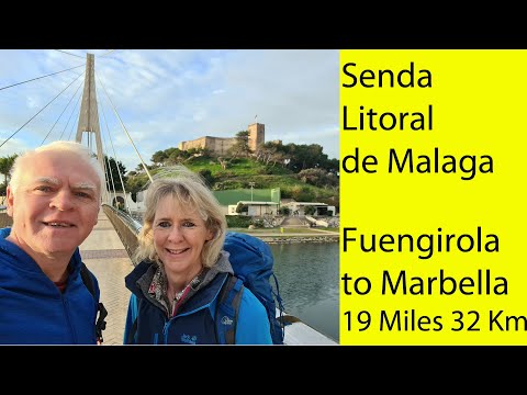 Senda Litoral de Malaga - Fuengirola to Marbella - Superb beach/coastal hike after La Cala de Mijas