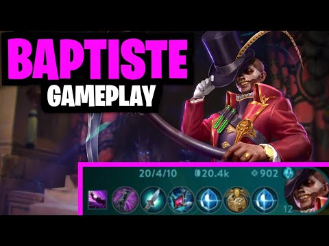 BAPTISTE CP JUNGLE - BAD TEAM BUT I'M WIN | VAINGLORY 5V5 |