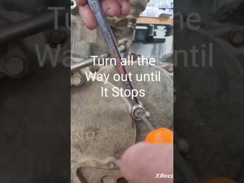 Honda Recon 250 ES Shift Bypass Angle Sensor installation