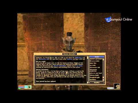 Let's Play Elder Scrolls III 3 - Morrowind - 171 : Zainsubani Informant