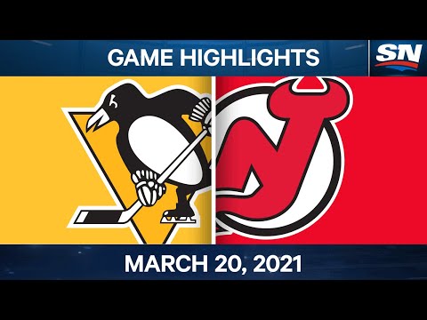 NHL Game Highlights | Penguins vs. Devils – Mar. 20, 2021