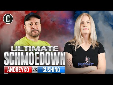 Marc Andreyko vs Rachel Cushing (Round 1 Singles Ultimate Schmoedown) | Movie Trivia Schmoedown
