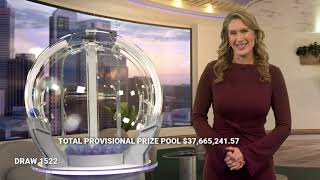 Powerball Results - Draw 1522 - 17 July 2025