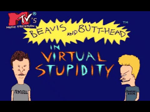 Beavis & Butthead: Virtual Stupidity (Full Playthrough) - 1/3