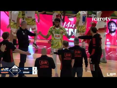 Dole Basket Rimini-Gruppo Mascio Bergamo 79-93, the service