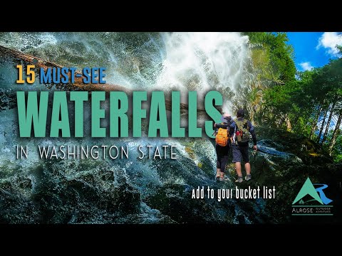 15 Must-See Waterfalls In Washington State | Add To Your Bucket List | Chasing Beautiful Waterfalls