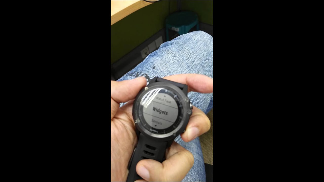 Fenix3 issue.