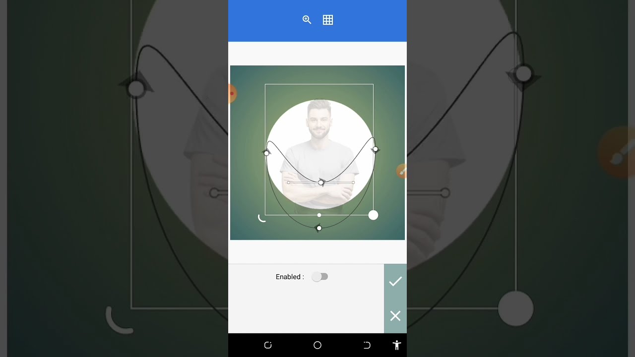 Masking images into shape Pixellab tutorial (easy) #shorts