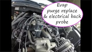 Evap Purge Solenoid. How to replace & check for power. 5.3, 4.8, 6.0