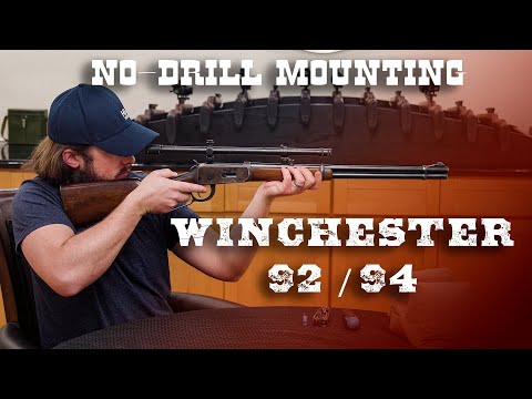 Winchester 94 - Mounting a Malcolm Scope the Easy Way (No-Machining Kit)