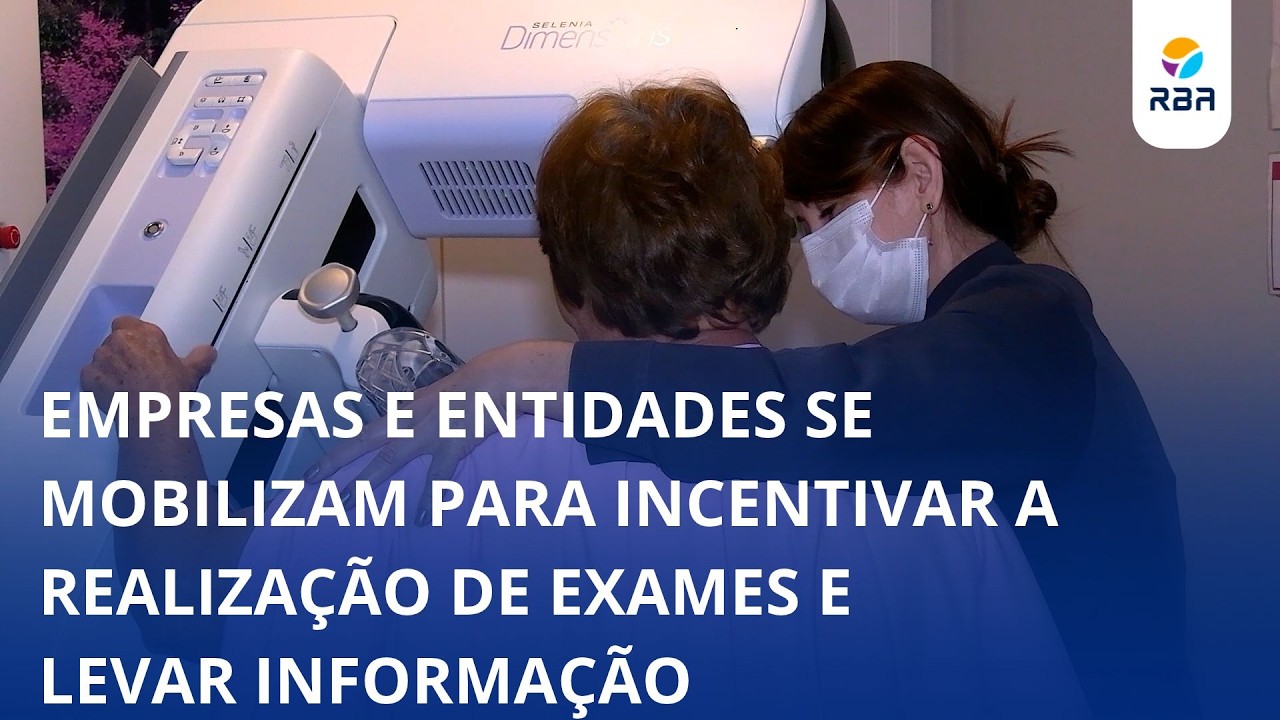 Empresas e entidades se mobilizam para incentivar a realização de exames elevar informação neste Outubro Rosa